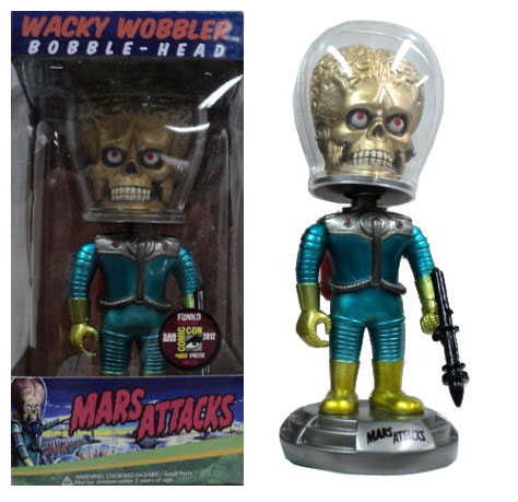 *Mars Attacks Bobblehead Metallic Funko Comic Con